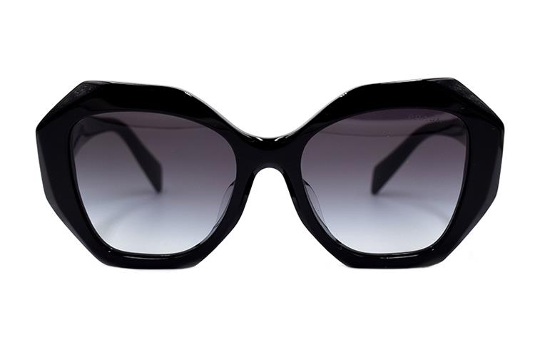 (Women) PRADA Fashion Geometric Design Holiday Sunglasses Black for Women SPR16W-F 1AB-5D1