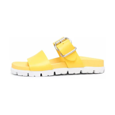 (W) Prada Fashion Rubber Slide 'Yellow'