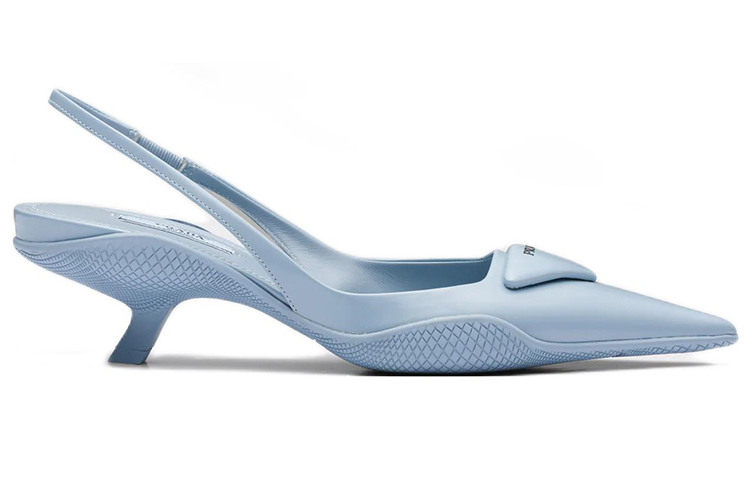 Order (W) 프라다 블루 에나멜 백 스트랩 패션 샌들 1I565M_055_F0076_F_A045