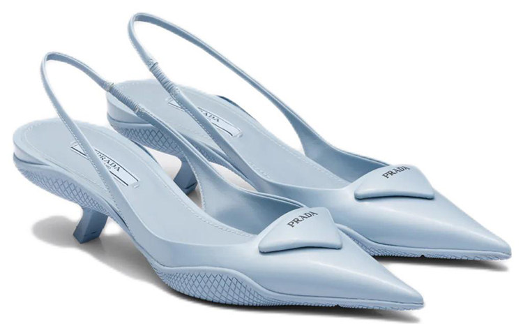 Lookbook (W) 프라다 블루 에나멜 백 스트랩 패션 샌들 1I565M_055_F0076_F_A045
