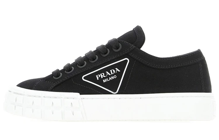 (W) Prada Fashion Sneaker 'Black'