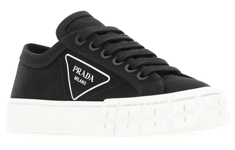 (W) Prada Fashion Sneaker 'Black' 圖 3
