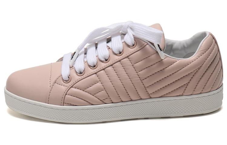 Buy (Women) Prada Fashion Sneakers 'Apricot Leather' 1E254L_77F_F0236_F_005