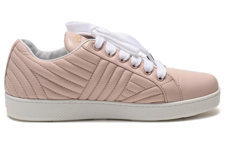 (W) Prada Fashion Sneakers 'Apricot Leather' 圖 2