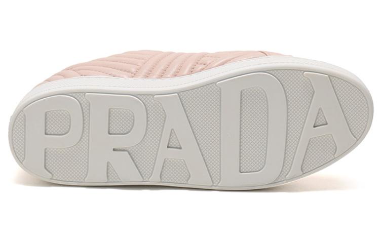 (W) Prada Fashion Sneakers 'Apricot Leather' 圖 5