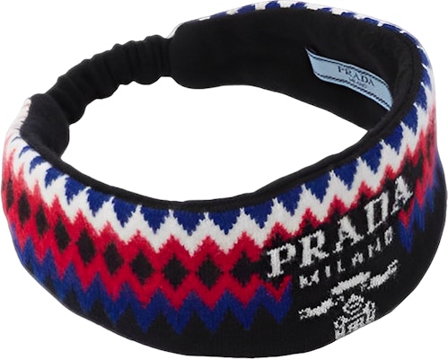 (W) 프라다 여성용 다채로운 패브릭 패션 헤어밴드. 1IE0222D13F0002 Lookbook (W) 프라다 여성용 다채로운 패브릭 패션 헤어밴드. 1IE0222D13F0002