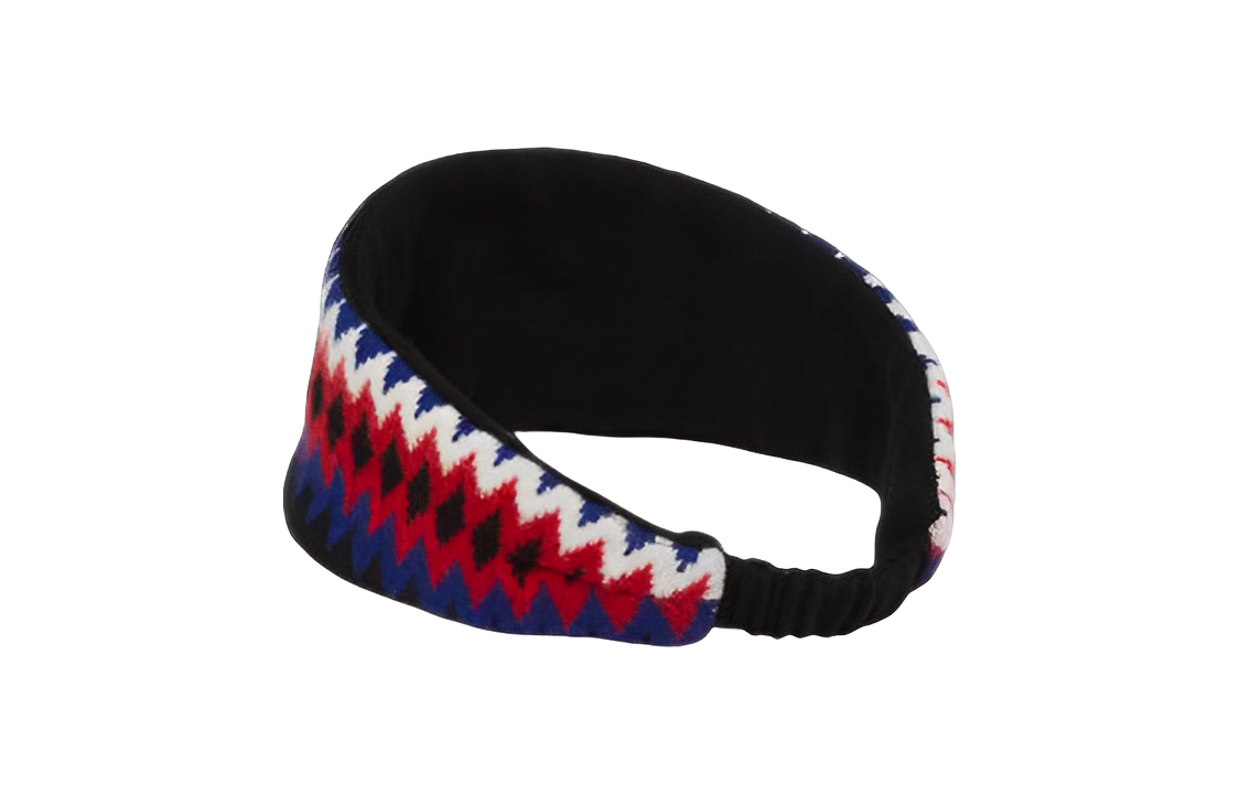 Shop (W) 프라다 여성용 다채로운 패브릭 패션 헤어밴드. 1IE0222D13F0002