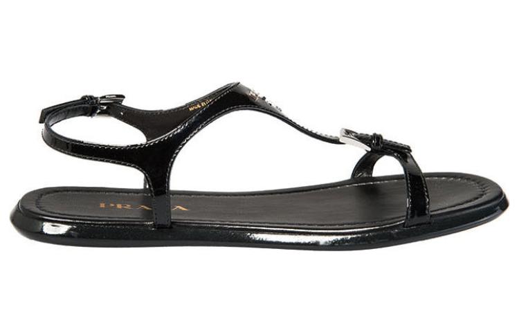 Order (W) Prada Sandal Gesper Rata 'Fesyen Hitam' 1X282H-JHR-F0002