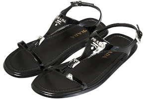 Purchase (W) Sandal Gesper Datar Prada 'Fashion Hitam' 1X282H-JHR-F0002