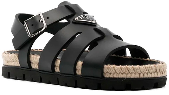 (Women) Prada Flat Buckle Sandal 'Fashion Black' 1X050N_3LMV_F030_F0002 Order (Women) Prada Flat Buckle Sandal 'Fashion Black' 1X050N_3LMV_F030_F0002