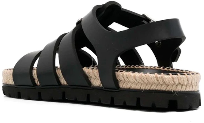 (Women) Prada Flat Buckle Sandal 'Fashion Black' 1X050N_3LMV_F030_F0002 Shop (Women) Prada Flat Buckle Sandal 'Fashion Black' 1X050N_3LMV_F030_F0002