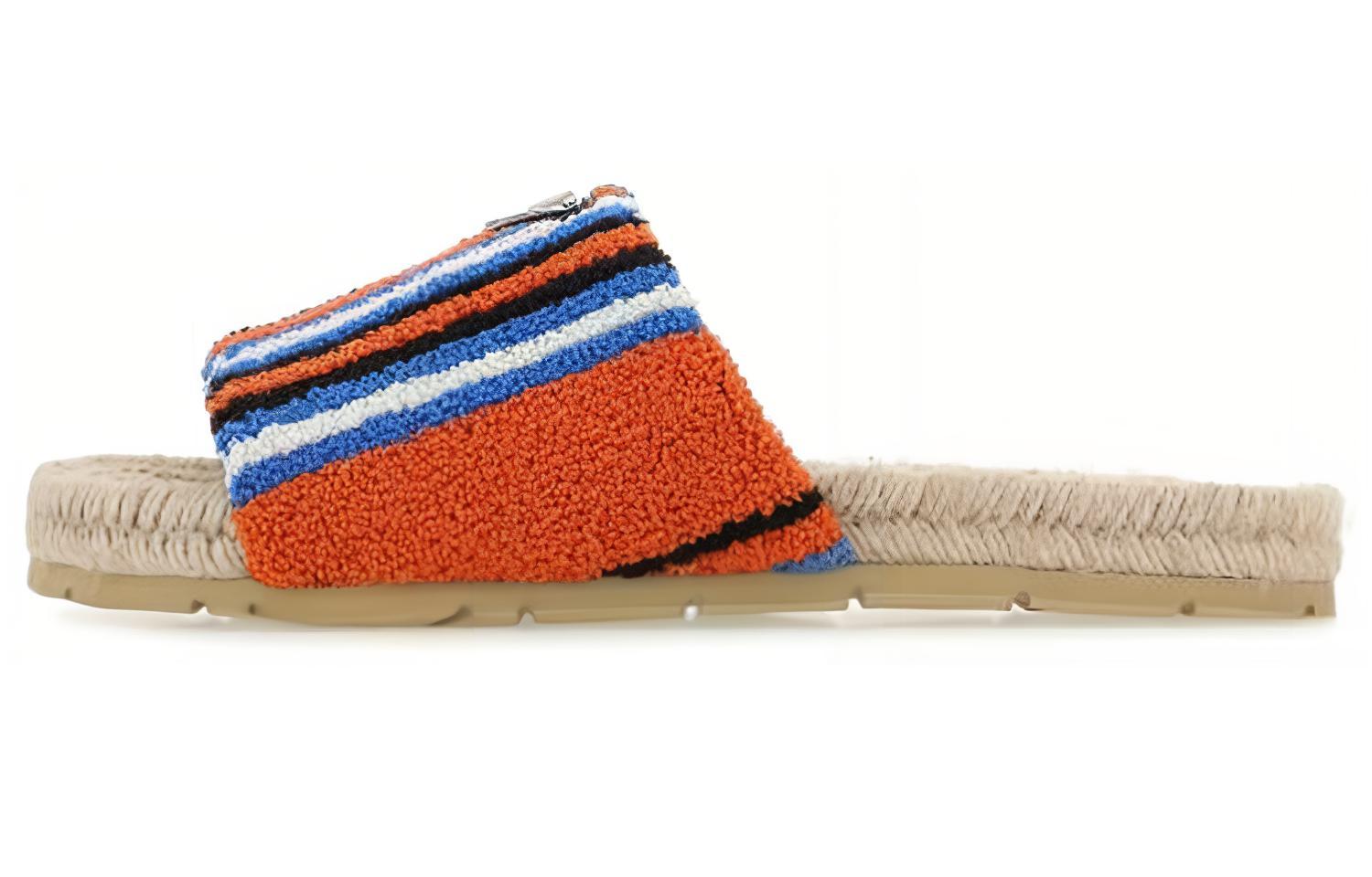 (W) Prada Flat Fashion Slippers 'Multicolor'