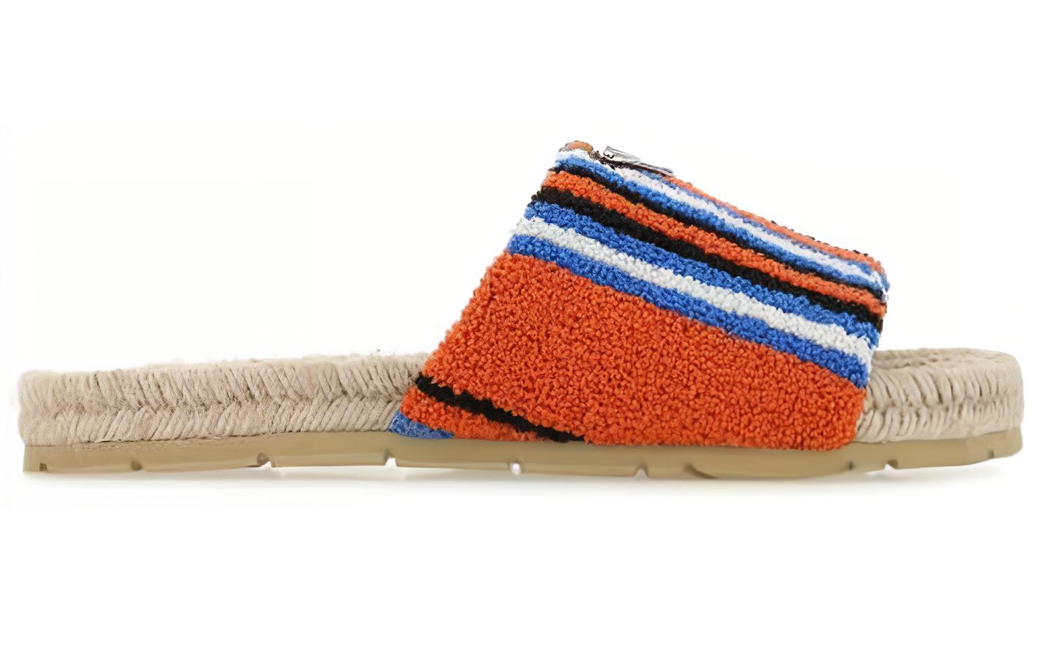 (W) Prada Flat Fashion Slippers 'Multicolor' 圖 2