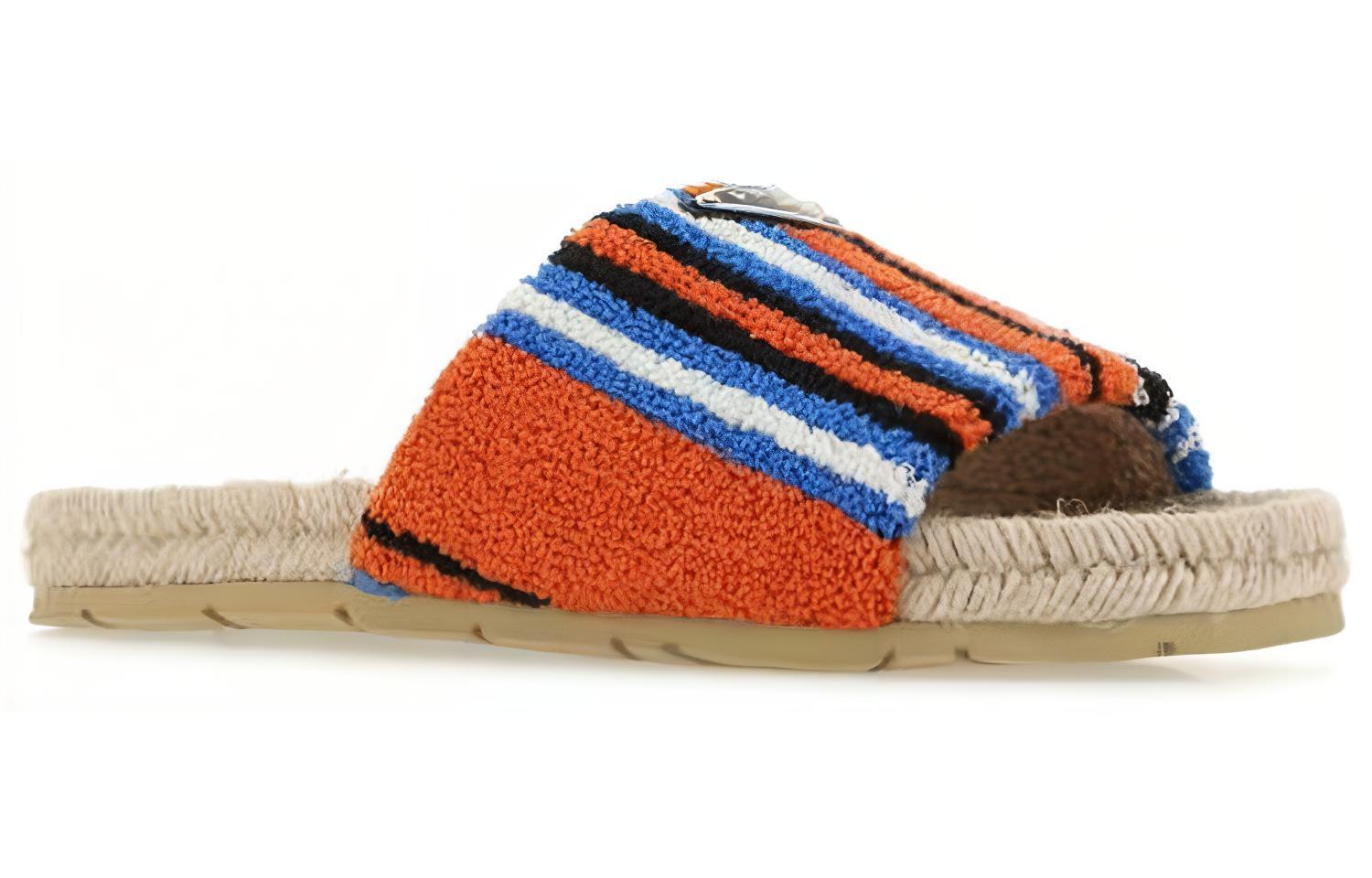 (W) Prada Flat Fashion Slippers 'Multicolor' 圖 3