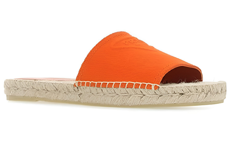 (W) Prada Flat Fashion Slippers 'Orange' 圖 3