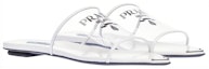 Order (W) Sandal Rata Prada 'Cetakan Logo - Putih' 1XX636_3LK3_F0009_F_005