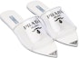 Lookbook (W) Sandal Rata Prada 'Cetakan Logo - Putih' 1XX636_3LK3_F0009_F_005