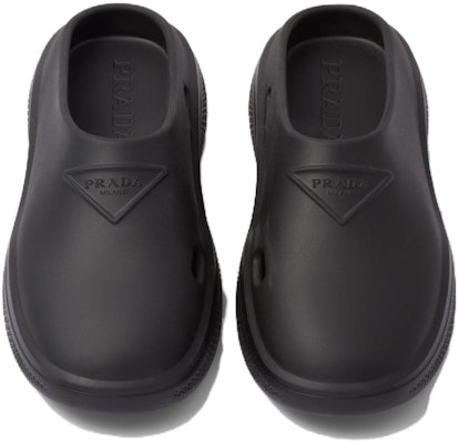 (Women) Prada Foam Rubber Mules 'Black' 1S811M_3LKD_F0002_F_025 Purchase (Women) Prada Foam Rubber Mules 'Black' 1S811M_3LKD_F0002_F_025