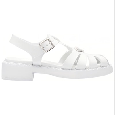 (Women) Prada Foam Rubber Sandals 'White' 1X857M_3LKK_F0009_F_050 Order (Women) Prada Foam Rubber Sandals 'White' 1X857M_3LKK_F0009_F_050