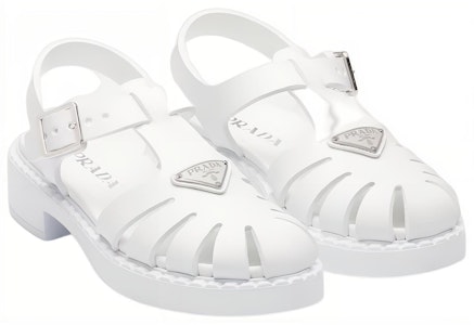 (W) Sandalias de Goma Espuma Prada 'Blancas' 1X857M_3LKK_F0009_F_050 Lookbook (W) Sandalias de Goma Espuma Prada 'Blancas' 1X857M_3LKK_F0009_F_050