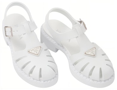 (W) Sandalias de Goma Espuma Prada 'Blancas' 1X857M_3LKK_F0009_F_050 Shop (W) Sandalias de Goma Espuma Prada 'Blancas' 1X857M_3LKK_F0009_F_050