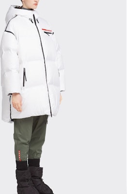 (Women) PRADA FW21 Oversized Long Nylon Down Jacket - White 29Y985-1ZT6-F027K-S-212 Purchase (Women) PRADA FW21 Oversized Long Nylon Down Jacket - White 29Y985-1ZT6-F027K-S-212