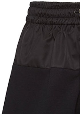 (W) PRADA FW21黑色宽松短裤,标志性Logo及纯色设计. 132353-1YYA-F0806-S-212 Details for (W) PRADA FW21黑色宽松短裤,标志性Logo及纯色设计. 132353-1YYA-F0806-S-212