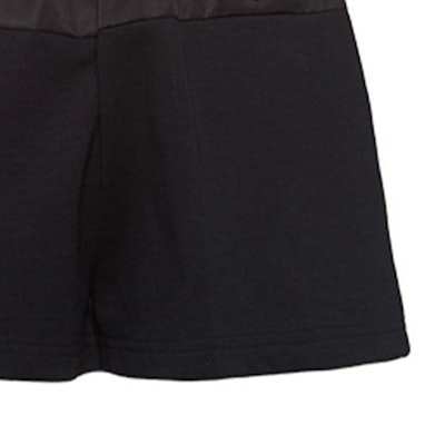 (W) PRADA FW21黑色宽松短裤,标志性Logo及纯色设计. 132353-1YYA-F0806-S-212 Sizing (W) PRADA FW21黑色宽松短裤,标志性Logo及纯色设计. 132353-1YYA-F0806-S-212