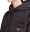 Details for (Women) PRADA FW21 Black Recycled Nylon Hooded Coat Casual Style. 291960-1WQ9-F0002-S-212