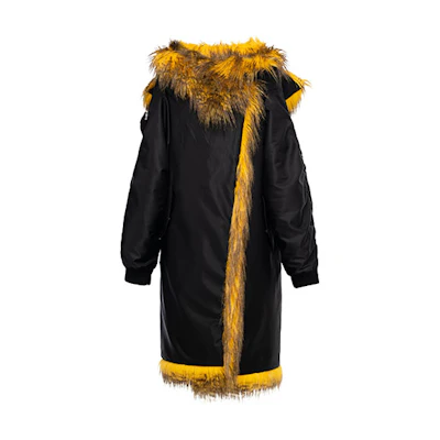 (Women) PRADA FW21 Oversize Re-Nylon Black Coat 29Y995-1ZYK-F0C5Z-S-212