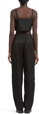 (Women) PRADA FW21 Straight-Cut Casual Trousers Black 22H867-1WQ8-F0002-S-221 Shop (Women) PRADA FW21 Straight-Cut Casual Trousers Black 22H867-1WQ8-F0002-S-221