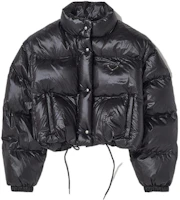 Order (W) PRADA FW22 黑色羽絨外套 可拆式高領 寬鬆版型 291805-11A9-F0002