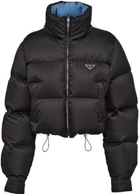 (Women) PRADA FW22 Black Puffer Jacket Winter Warm Outdoor Down Coat 292056-1WQ8-F0002-S-222 Buy (Women) PRADA FW22 Black Puffer Jacket Winter Warm Outdoor Down Coat 292056-1WQ8-F0002-S-222