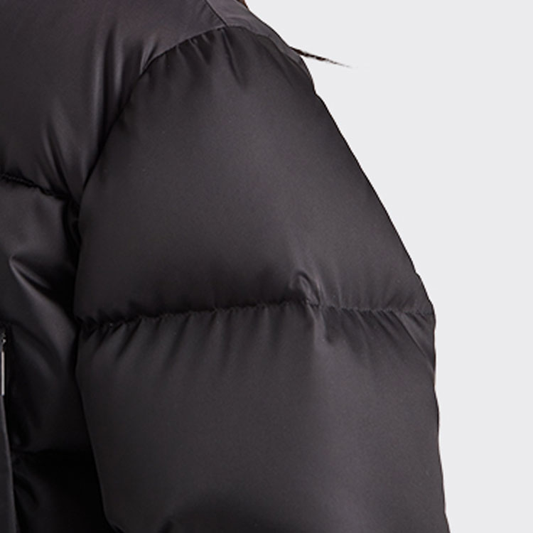 Details for (Women) PRADA FW22  Black Puffer Jacket Winter Warm Outdoor Down Coat 292056-1WQ8-F0002-S-222