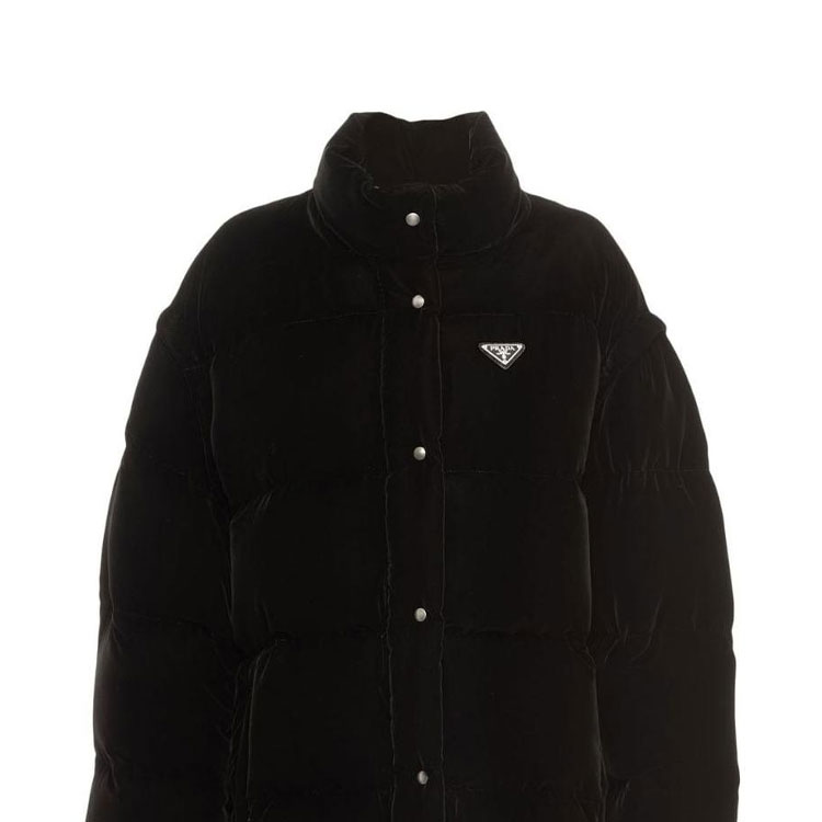 Details for (W) PRADA FW22 黑色純色長袖外套 29X805-1XJX-F0002-S-222