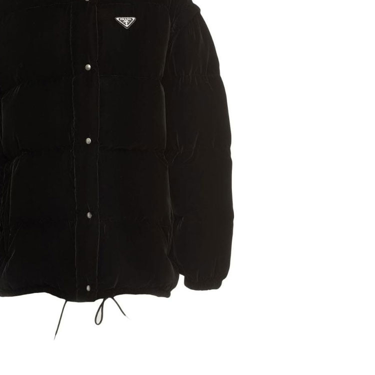 Sizing (W) PRADA FW22 黑色純色長袖外套 29X805-1XJX-F0002-S-222