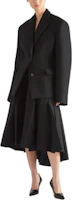 Purchase (W) PRADA FW22 黑色純色長袖西裝外套. P504N-180-F0002-S-222
