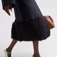 Details for (W) PRADA FW22 深藍純色長袖扣釦大衣 P655PP-117O-F0008-S-222