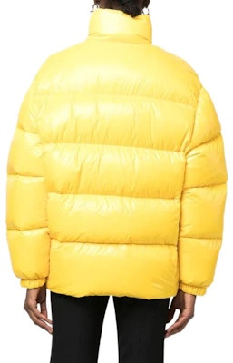 (Women) PRADA FW22 Yellow Logo Print Long Sleeve Puffer Jacket Winter Wear 292065-11A9-F0010-S-222 Shop (Women) PRADA FW22 Yellow Logo Print Long Sleeve Puffer Jacket Winter Wear 292065-11A9-F0010-S-222