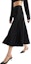 Purchase (Women) PRADA FW22 Women’s Solid Jacquard Crepe Midi Skirt Black P136U-11DW-F0002-S-222