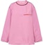 Order (W) Sudadera Casual Cuello Redondo PRADA FW23 Rosa con Rayas y Letras. 29Y860-1XV1-F01N6-S-202