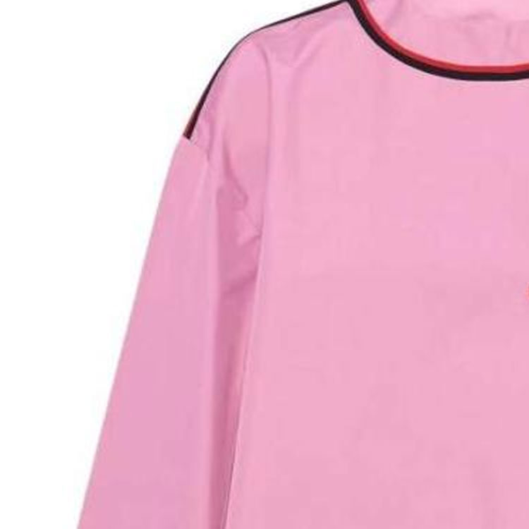 Details for (W) Sudadera Casual Cuello Redondo PRADA FW23 Rosa con Rayas y Letras. 29Y860-1XV1-F01N6-S-202
