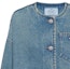 Details for (Women) PRADA FW23 Washed Denim Short Jacket Blue GFB309-13Z6-F0BAN-S-OOO