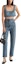 Lookbook (Women) PRADA FW23 Washed High-Waist Buttoned Jeans Blue GFP503-13Z6-F0BAN-S-OOO