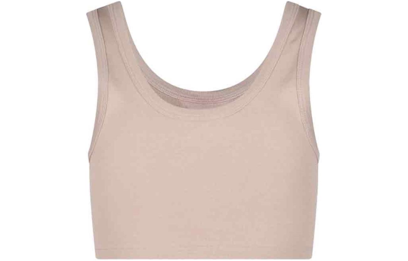 Lookbook (Women) PRADA FW24  Sleeveless Pink Logo Tank Top. 3957614L-0OOO-F0241