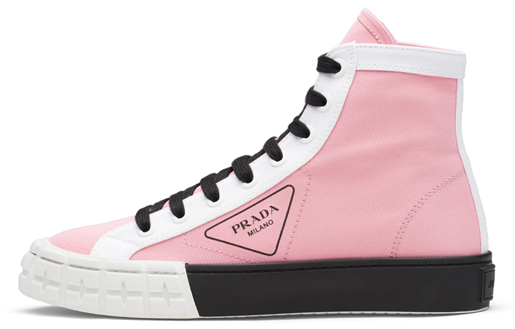 (Women) Prada Gabardine High-Top 'Pink' 1T941L-89C-F0A3D-F-035