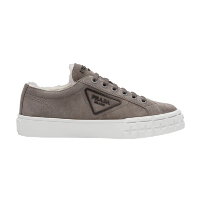 (W) Prada Gabardine Wheel Low 'Gravel'