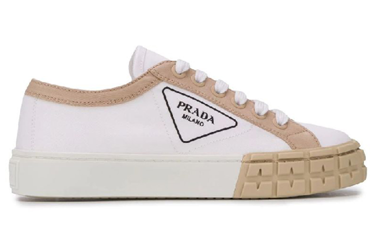 Order (W) 프라다 개버딘 휠 로우 '화이트 카키' 1E939L-89C-F074A