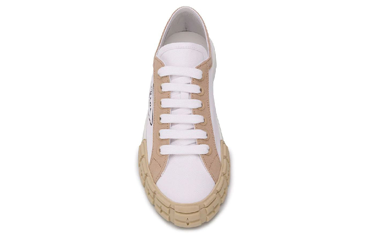 Shop (W) 프라다 개버딘 휠 로우 '화이트 카키' 1E939L-89C-F074A