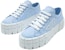 (W) Prada Gabardine Wheel Platform 'Biru Muda' 1E260M-3LFX-F0076